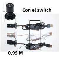 Resaltador LED Moderno 3W DC5V Para Joyería Armario Exhibidor Punto De Venta Luz Sobre Montada Techo Mini Luz USB 5V Interfaz - details 2