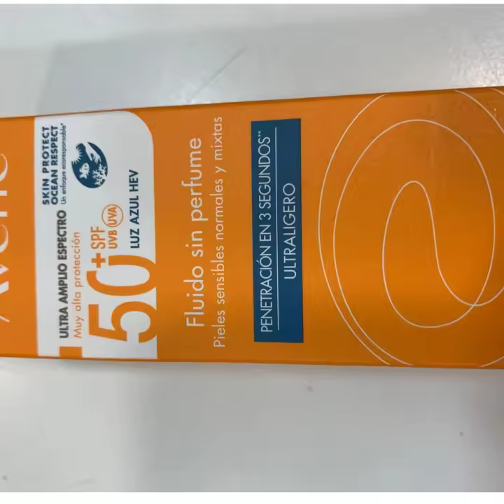 AVENE PROTECTOR SOLAR FLUIDO SIN PERFUME 50 ML - 1