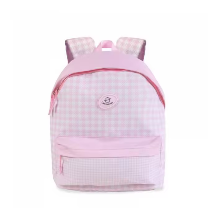 Decuevas Mochila Niza Rosa 42cm | Compartimentos Seguros - 1