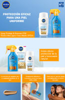 NIVEA SUN Pack ahorro protector solar - Contiene Spray Protege & Broncea FP50 + Fluido ultra Ligero Tono Medio SPF50+ - details 0