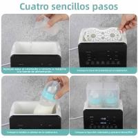 Calentador Y Esterilizador De Botellas Para Bebé Multifuncional Con Timer Control De Temperatura Preciso Accesorios Para Recién Nacidos - details 13