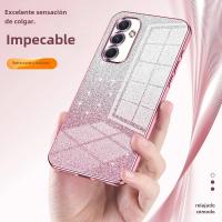 Funda De Platinado Con Brillo Para Samsung Galaxy A57 A17 A07 A56 A36 A26 A16 A15 A25 A35 A55 A54 A13 A53 A23 A33 A52 A72 Resistente Al Choque Cubierta Transparente Con Diseño De Brillo - details 3