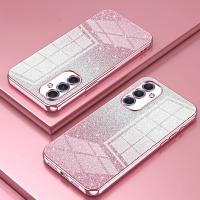 Funda De Platinado Con Brillo Para Samsung Galaxy A57 A17 A07 A56 A36 A26 A16 A15 A25 A35 A55 A54 A13 A53 A23 A33 A52 A72 Resistente Al Choque Cubierta Transparente Con Diseño De Brillo - details 6