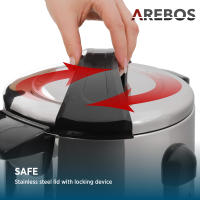 AREBOS Dispensador de Bebidas Calientes 8,8 L máquina de vino caliente 950 W - details 25