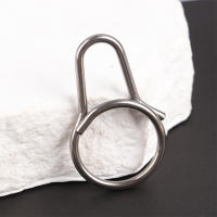 Llavero De Aleación De Titanio Con Clip Para Cinturón Llavero Rápido Super Ligero Para Hombres Con Colgante Para Llaves De Coche - details 3