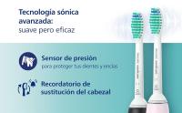 Pack 2 cepillos de dientes eléctricos Philips Serie 3100 HX3675/15, tecnología Sonica, cuidado dental - details 1