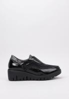 Fluchos F1827 Mocasines Con Cuña Mujer Negro - details 0