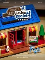 Tienda De Juegos Creativos Nook's Shop Casa De La Ciudad Edificio Modular De Bloques De Plástico ABS Para Adultos Y Niños - details 2