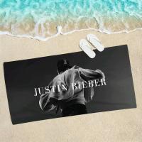 Toalla De Playa Para Gimnasio Y Piscina Con Diseño De Cantante J-justin B-bieber Toalla Rápida De Secado Para Picnics Y Baños - details 5
