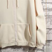 Sudadera De Mujer Con Capucha Y Cremallera De Primavera Otoño Color Sólido Manga Larga Bolsillos Cierre De Cremallera Exteriores - details 52