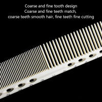 Peine Profesional Para Cabello Escala 1pc Herramientas De Estilizado Y Corte De Salon Barbero Peine De Dientes Anchos Para Peluquería - details 7