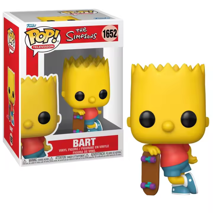 Funko Pop Bart Simpson The Simpsons 1652 - 1