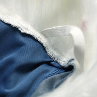 Vestido De Princesa Elsa Azul Con Copa De Pelo De Nieve Para Niñas Traje De Invierno Con Manga Larga Y Collar De Pelo De Nieve Disfraz De Reina De La Nieve Para Fiesta De Navidad Y Carnaval - details 10