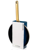 ARCOS Samoa Iconic Beige - Sartén Antiadherente Cerámico (28 cm) - Aluminio Forjado - Mango Dorado de Acero Inoxidable - details 2