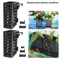 Soporte Para Plantas De Acuario Con Gancho Y Ventosas Para Plantas Emergentes Adecuado Para Cultivo De Plantas Acuáticas - details 0