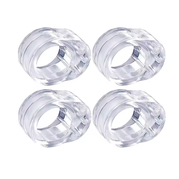 Protector De Manija De Puerta Transparente Almohadilla Anticollision Para Protección De Pared Y Anti-collisión - 1