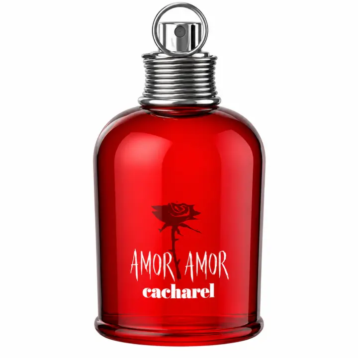 Cacharel Amor Amor Eau de Toilette Mujer 100 ml Perfume Original Floral Frutal Spray Fabricado en Francia - 1