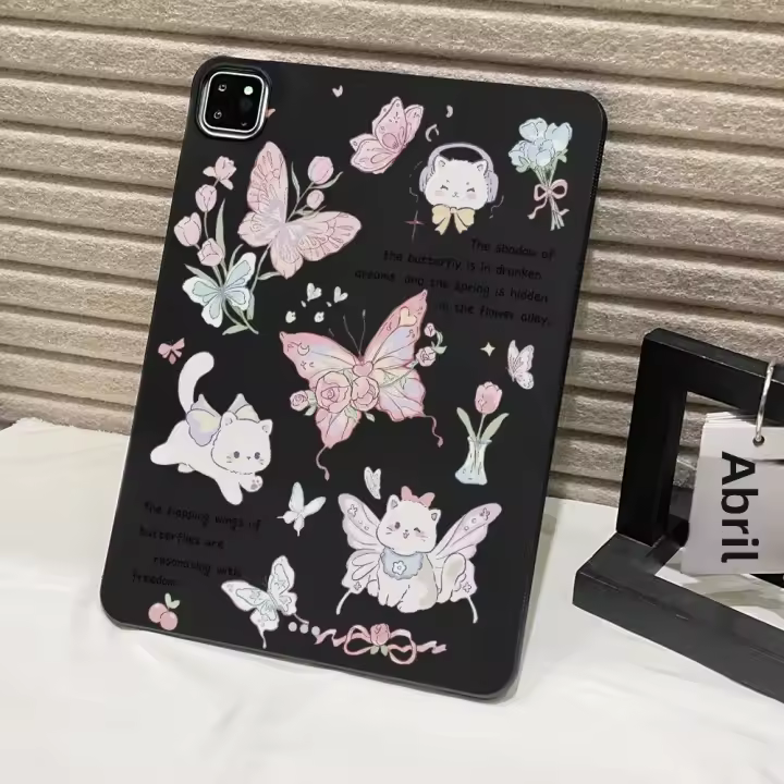 Funda De Tableta Para Samsung Galaxy S8 S9 S10 S11 Ultra S7 plus A7 A8 A9 Estilo Gato Amante Exclusivo Aesthetic Protección - 1