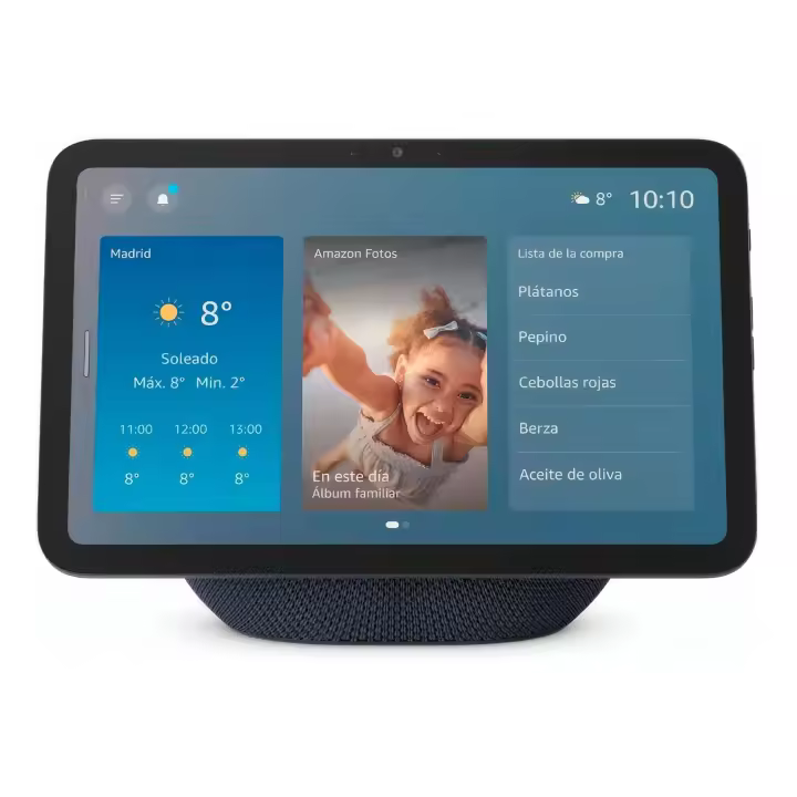 amazon Echo Show 8 (última generación) Grafito / Pantalla HD de 8,7" con audio espacial y Alexa - 1