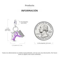 Pulsera Ajustable De Encanto De Conejo Original Plata Esmaltada Para Mujer Joyería De Moda Hecha a Mano Con Cuentas De Zirconia - details 141