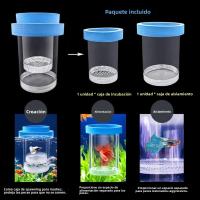 Caja De Cría De Peces Flotante Incubador De Acuario Breeder Feeder Accesorio De Hatchery Para Isolación De Peces - details 4