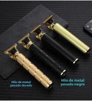 Nueva Tijera De Pelo Para Hombres Barbería Clipper De Afeitadora Eléctrica Máquina De Corte De Pelo Para Barba Y Cabello Incluye Batería Y Indicación De Carga - details 8