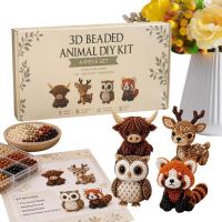 Kit De Artesanía De Perlas De Colores Vibrantes Con Bird Y Animales Para Decoración De Hogar Y Joyería Hecho Para Adultos - details 13