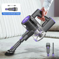 Cordless Handheld Vacuum Cleaner - TEENDOW - P11Pro Purple - 30-minute runtime - 450 ml dustbin - Brushless motor - details 2