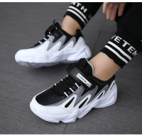 Zapatillas Infantiles Para Niños Y Niñas Casual Cómodas De Cuero Alta Calidad Deportivas Planas Moda Transpirables Tallas True Size - details 2