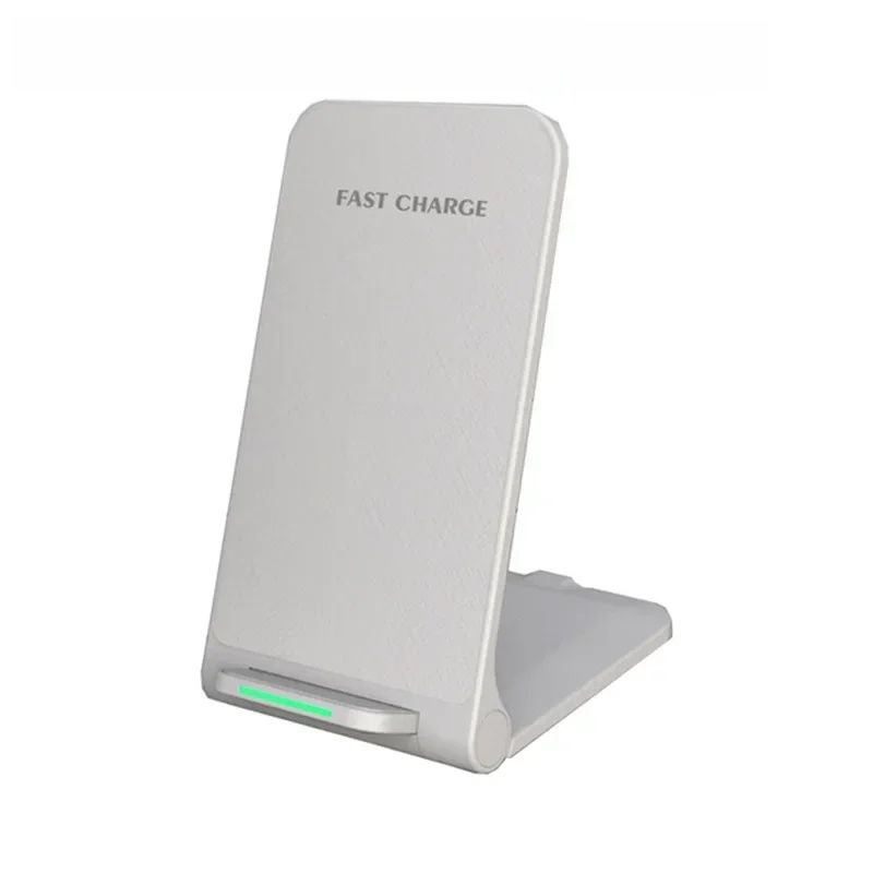 Cargador Inalámbrico 30W Para iPhone 15 14 13 12 pro Max Y Samsung Note 20/10 S21 Ultra Soporte Plegable Con Indicador De Carga Rapidez