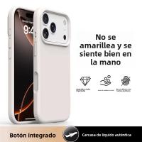Funda De Teléfono De Silicona Suave Y Líquida De Lujo Para iPhone 17 pro Max 17 Air 16 pro Protección Antichoque Y Anti-Resbaladizo - details 14
