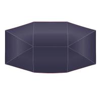 Carpa Para Coche Exterior Azul 4.2x2.1M Cubierta De Sombra Para Vehículo Tejido De Oxford Poliéster Sin Base - details 7