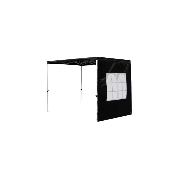 Lateral con Ventana Inglesa 2 Metros Master - Negro - 1