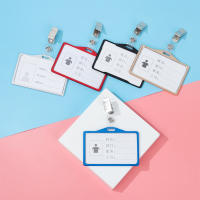Nueva Funda De Tarjeta De Identificación Para Médicos Y Enfermeras Con Clip Reemplazable De Metal Para Trabajo Y Banco Estilo Inglés Sin Genero - details 4