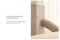 CREATE - Aire acondicionado portátil 3 en 1 7000BTU con deshumidificador 36L/día, color blanco - SILKAIR HOME 36L - details 6