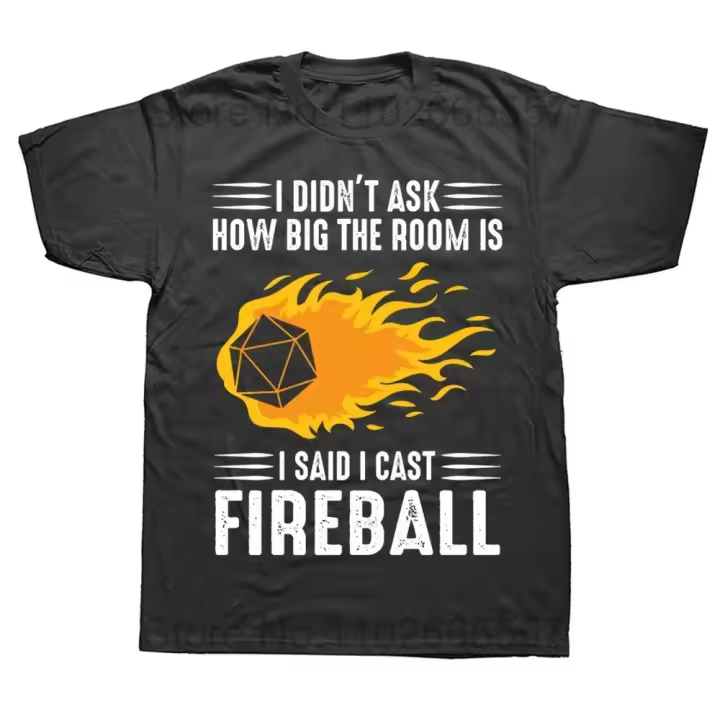 Camiseta De D20 De Tela Sintética Para Mujer Con Patrón De Dragón De Juego De Rol Novedoso Estilo Casual Manga Corta - 1