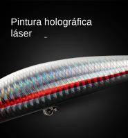 Señuelo De Pesca Minnow Sumergible 13cm 15cm 40g 60g Sistema De Peso Lure Duro Con Anzuelos Trilobitos Fuertes Wobbler Jerkbait Swimbait - details 5