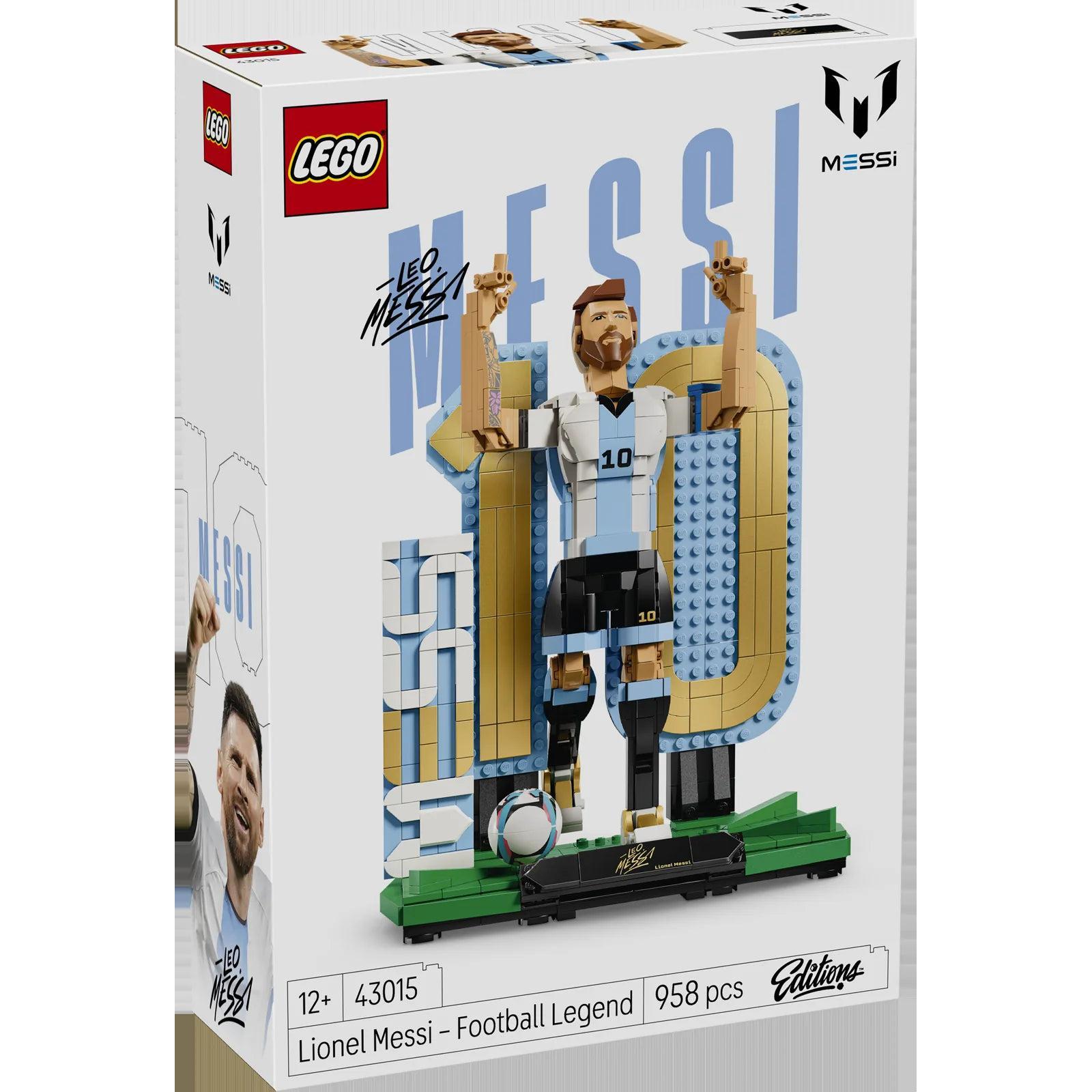 LEGO Editions Football Lionel Messi: Leyenda del Fútbol (43015)