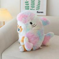 Muñeco De Peluche Creativo De Dibujos Animados Tiburón Gato Para Bebé Regalo De Cumpleaños Y Navidad Para Niños De Edad Infantil - details 5