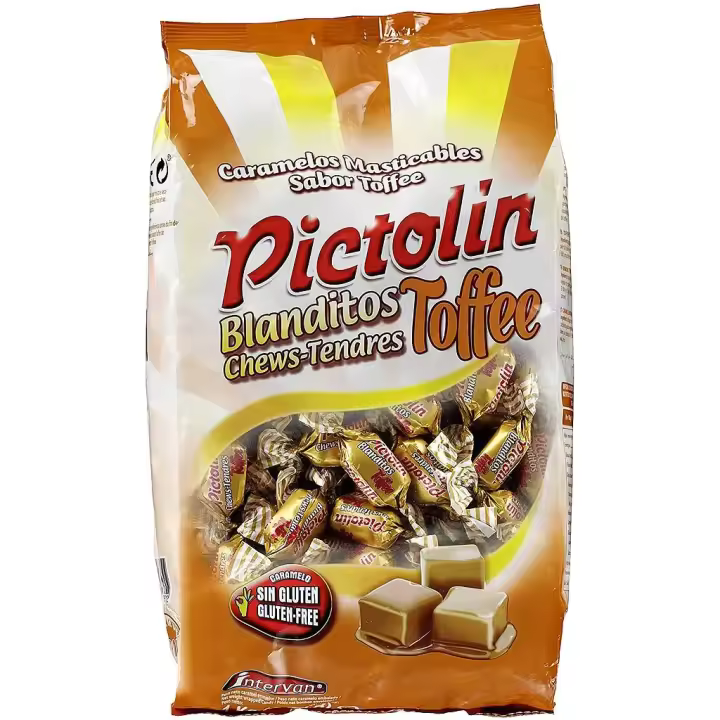 Pictolin Blandos Toffee - Bolsa 1kg caramelos Sin gluten - 1