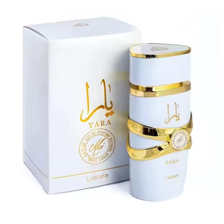 Lattafa - Yara Moi Perfume Mujer Eau de Parfum 100 ml, fragancia floral dulce y cremosa con notas de jazmín, caramelo y sándalo, ideal para uso diario y ocasiones especiales - 1
