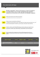 Lámpara De Escritorio Magnética Baseus LED Recargable Con Iluminación Suave Para Armario Estudio Lectura Luz Nocturna Moderna - details 14