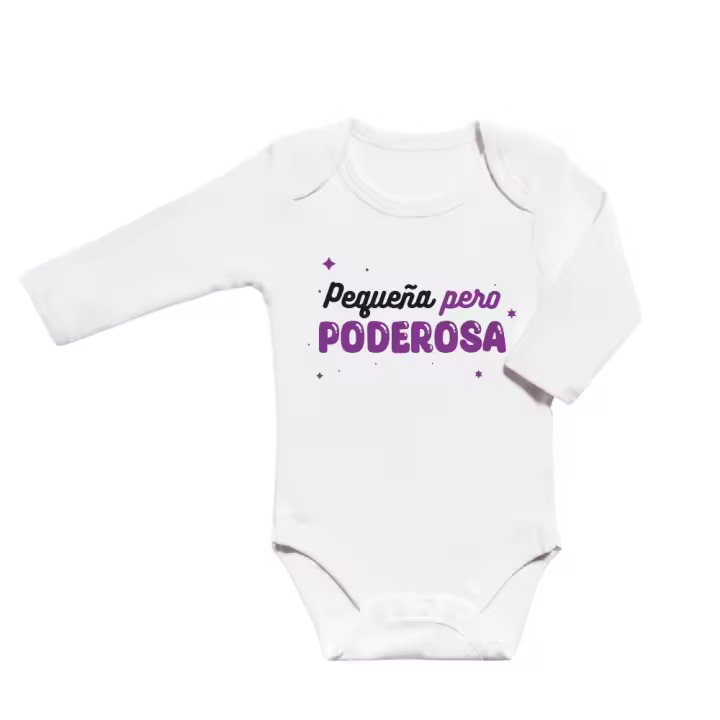 Body Manga Larga de Algodón Suave y Cómodo para regalar a bebé Pioshop - 1