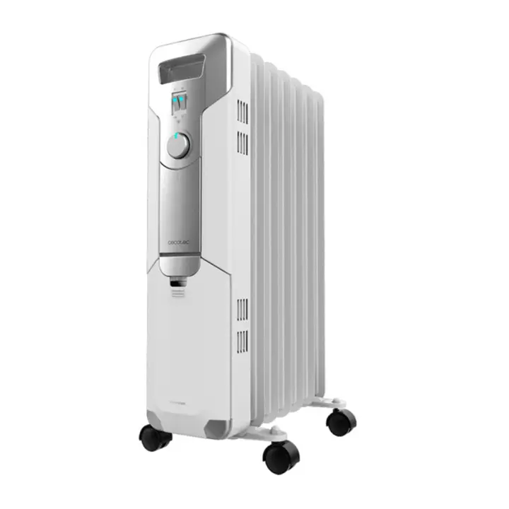 Radiador de aceite Cecotec ReadyWarm 7000 Space 7 módulos 1500W blanco - 1