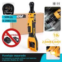 Llave De Atornillador Eléctrico Inalámbrica 50N.m 3/8 Pulgada Herramienta De Reparación De Coche Para Batería Makita 18V - details 0