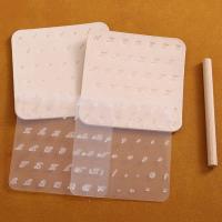 Plantilla De Letras De Cuero Para Grabado Y Estampado Herramienta De Grabado De Cuero Transparente Para DIY Y Leathercraft - details 3