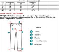 Jeans Elásticos Para Hombre En Denim Con Varios Bolsillos Estilo Casual Slim Fit mid Waist Pantalones De Ropa Diaria Cargo - details 0