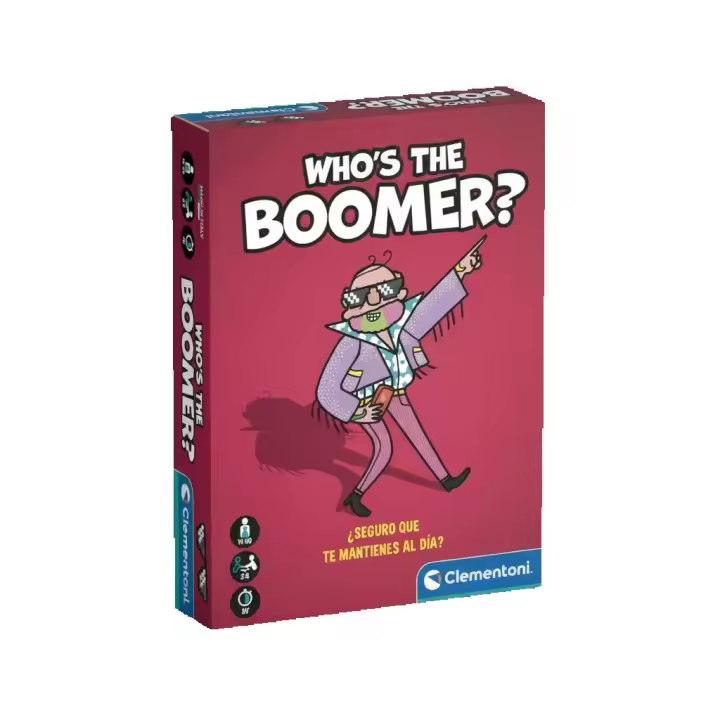 Who’s The Boomer – Juego de Cartas Divertido y Viral | Party Game en Español +14 clementoni - 1