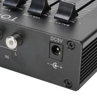 Ecualizador De 3 Bandas Compacto De Aluminio 5V Control De Volumen Equilibrado Alta Fidelidad Bajo Ruido Preamplificador Para Playera De Grabación Para El Hogar - details 4