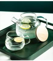 Tetera De Vidrio Borosilicogeo De 1.8L Transparente Resistente Al Calor Gran Taza Clara Para Té Flor Puer Kettle Set Herramienta Para Oficina Y Hogar - details 10